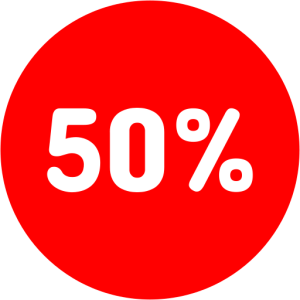 AKCIJA -50%